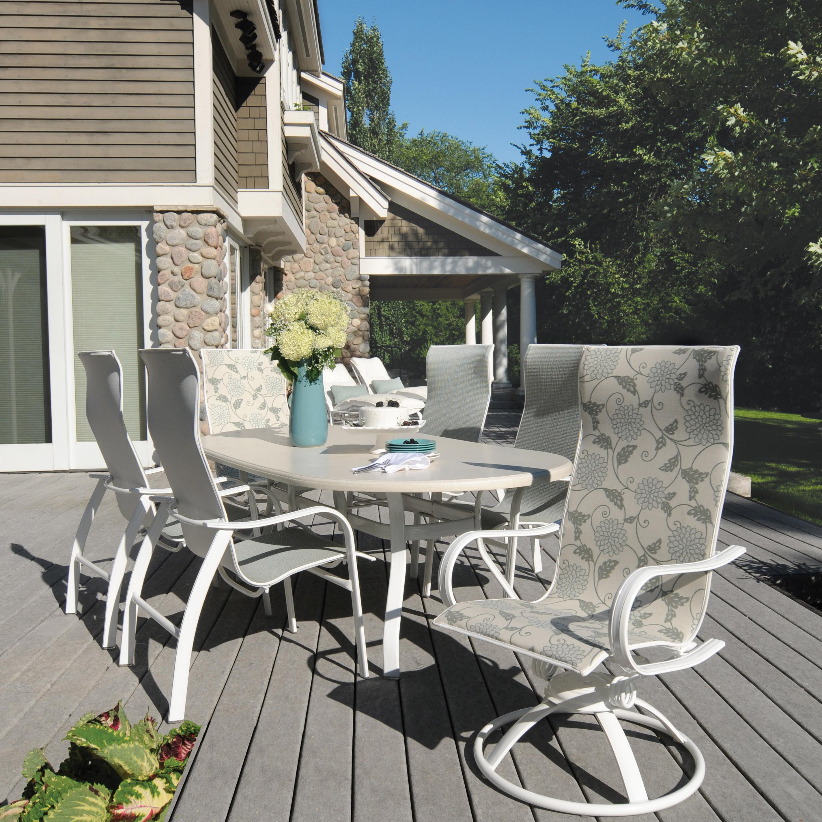 Homecrest Holly Hill 2A900 High Back Swivel Rocker Becker Furniture